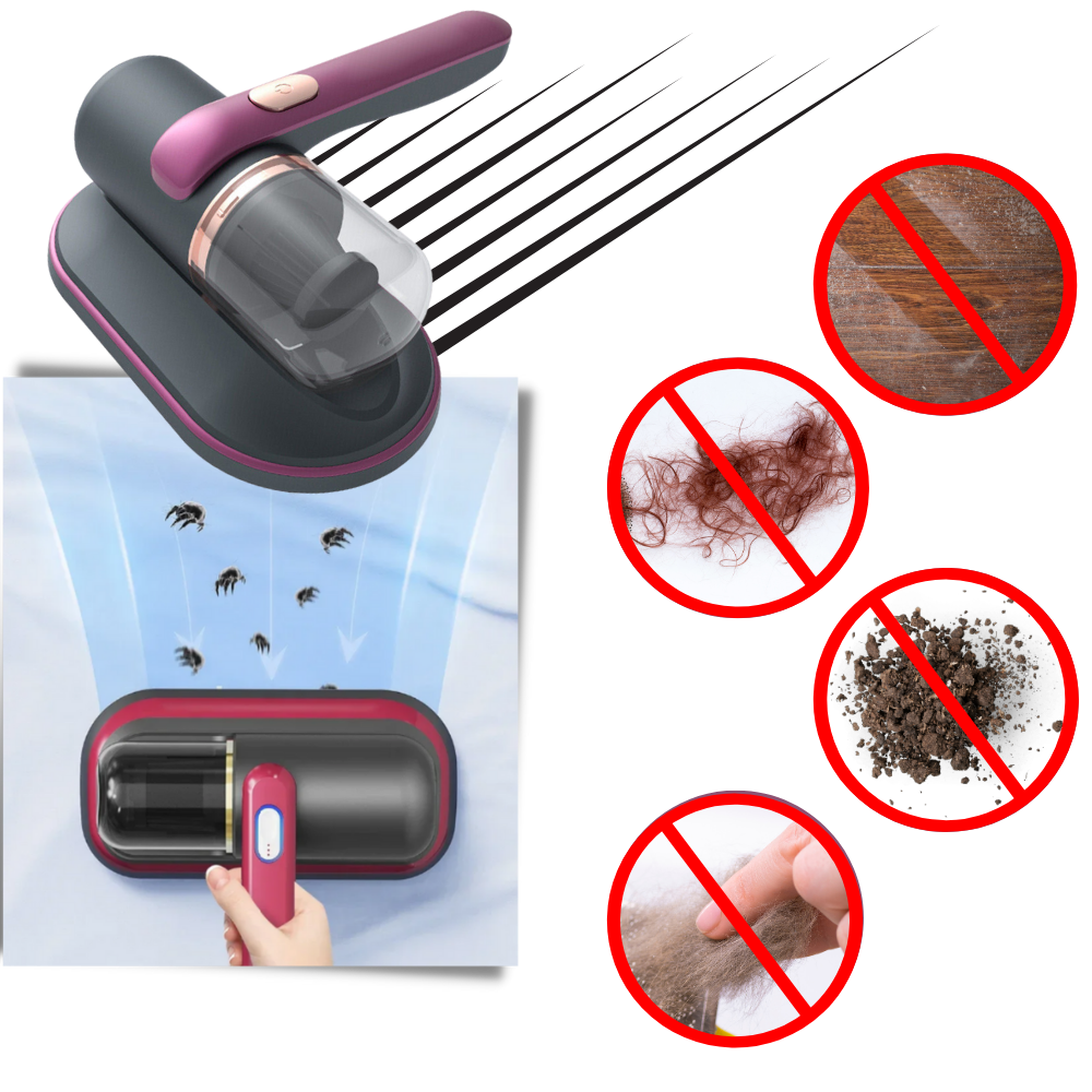 Cordless Handheld UV Mattress Vacuum Cleaner
