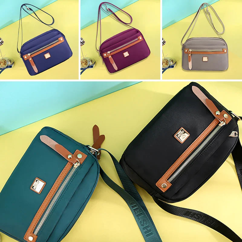 Multi-Pocket Crossbody Bag