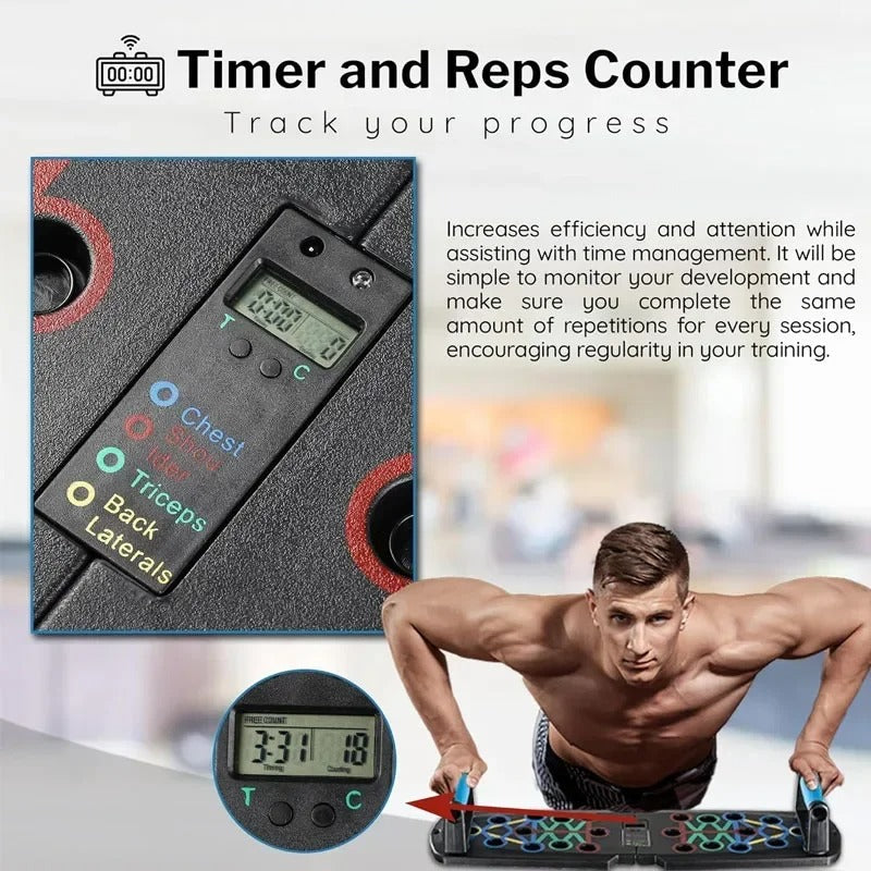 Push Up Board Adjustable Home Fitness Trainer
