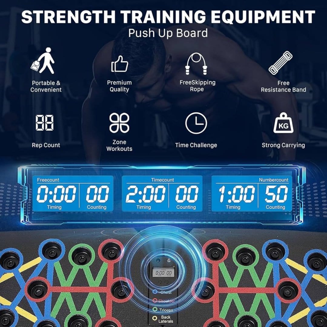 Push Up Board Adjustable Home Fitness Trainer