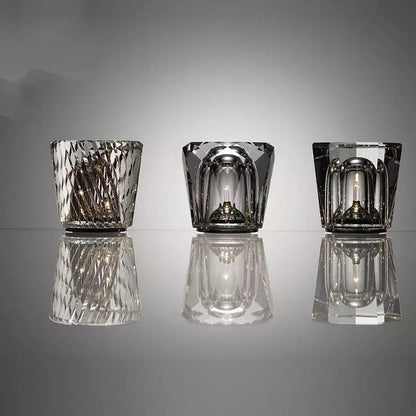 Crystal LED Table Lamp Warm White Light
