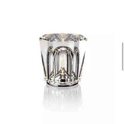 Crystal LED Table Lamp Warm White Light