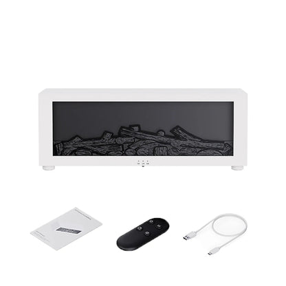 Air Humidifier with Flame Effect and Aroma Diffuser