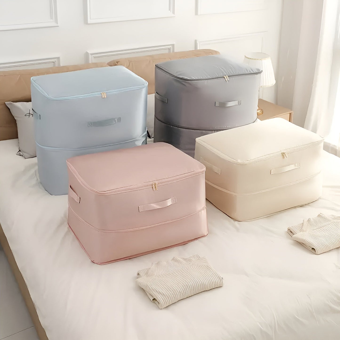 Storage Bags Clothes Compression Organiser Set