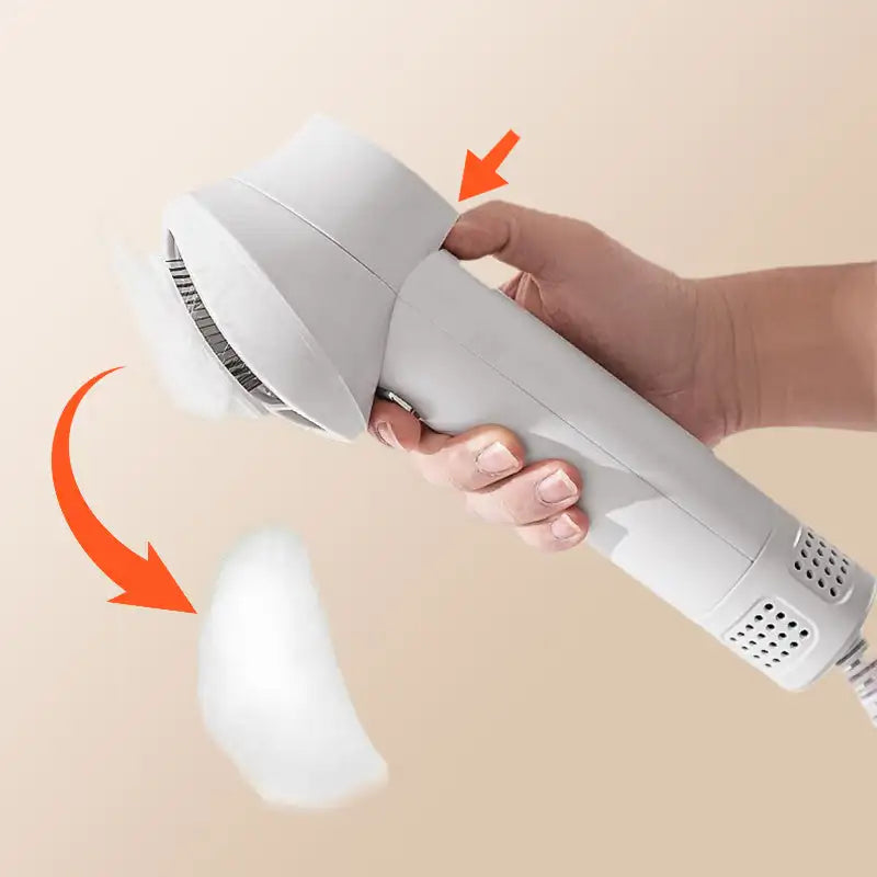 Dog Hair Dryer with Slicker Brush Attachment