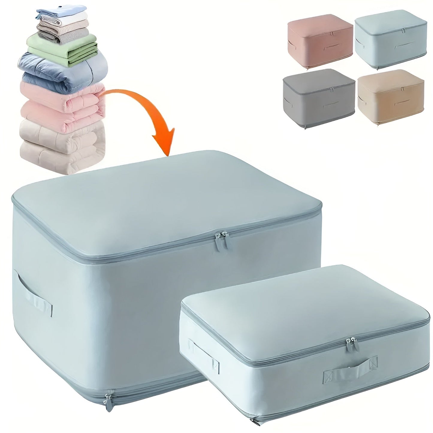 Storage Bags Clothes Compression Organiser Set