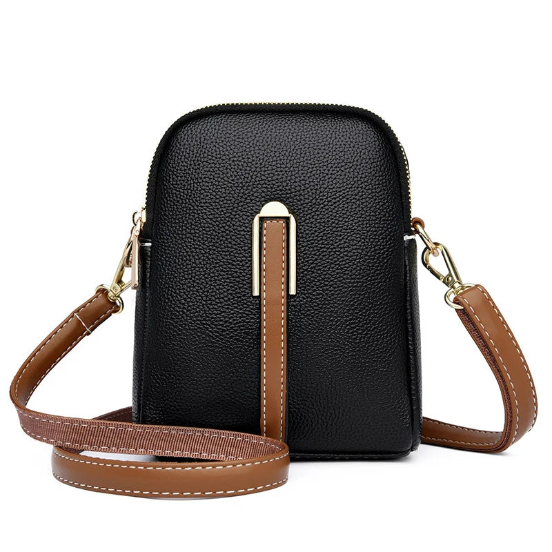 Mönster Crossbody axelremsväska