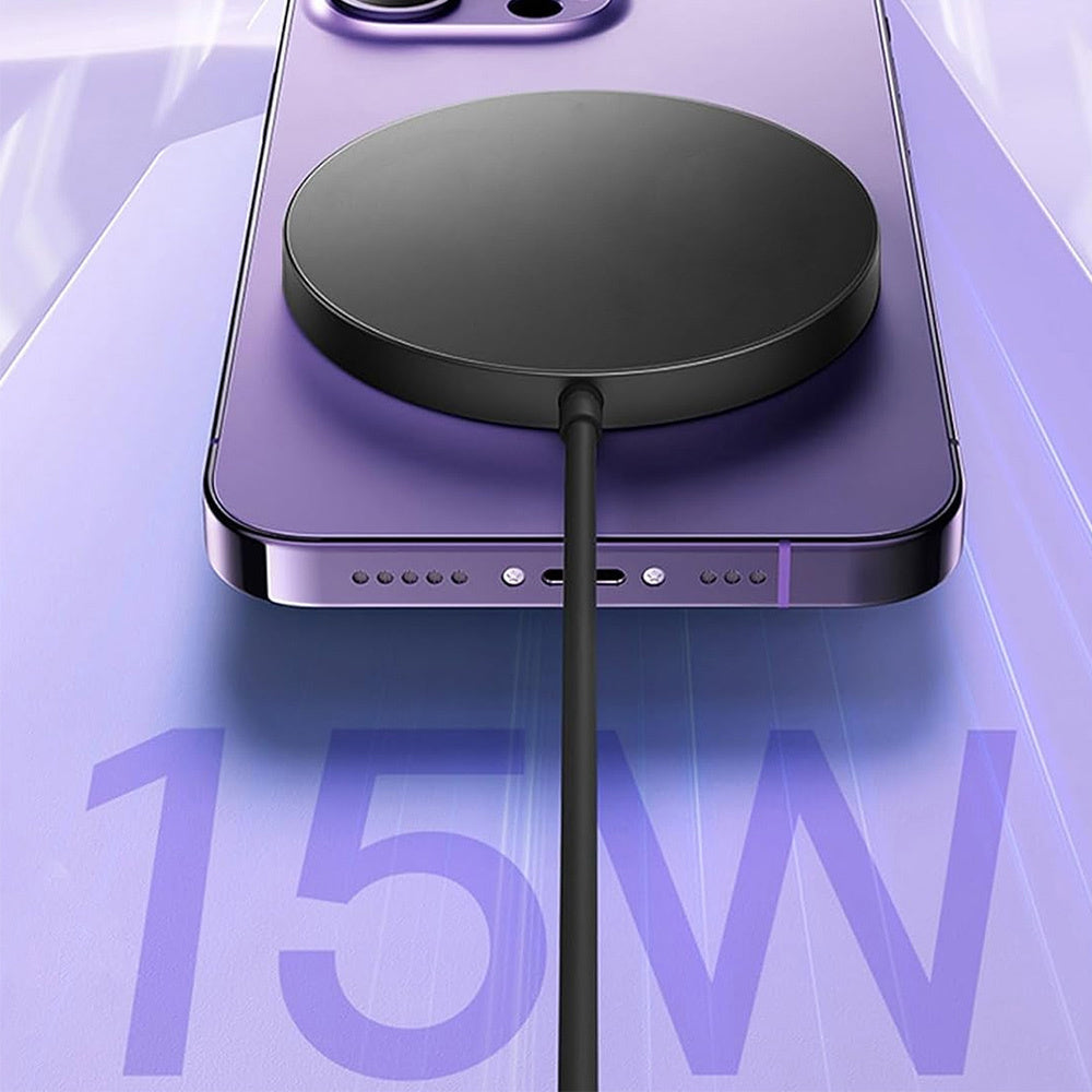Wireless Magnetic Phone Charger with USB Cable