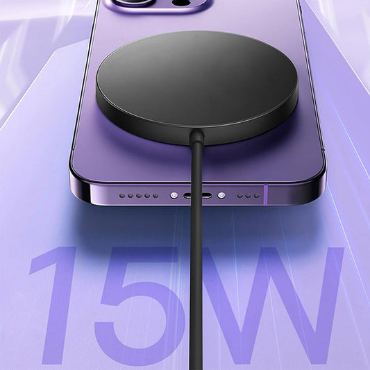 Wireless Magnetic Phone Charger with USB Cable