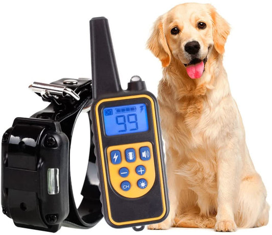 Dog training collar waterproof remote control