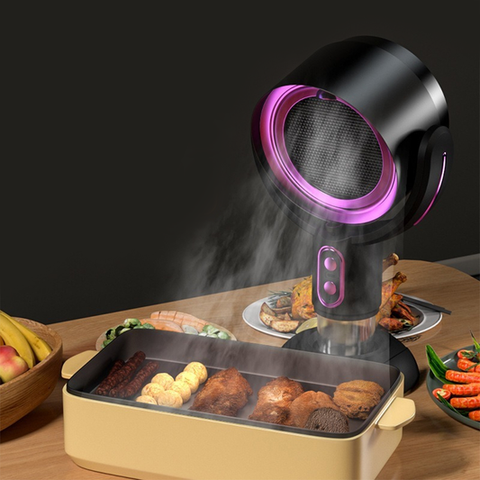 Air purifier fan portable smoke odour remover