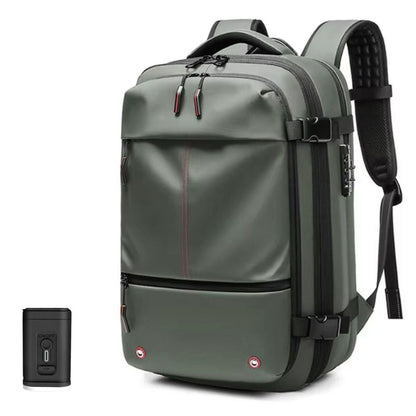 Travel Backpack with Expandable Compression Storage