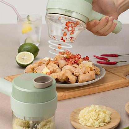 Electric Food Chopper with Cordless Design