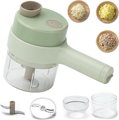 Electric Food Chopper with Cordless Design