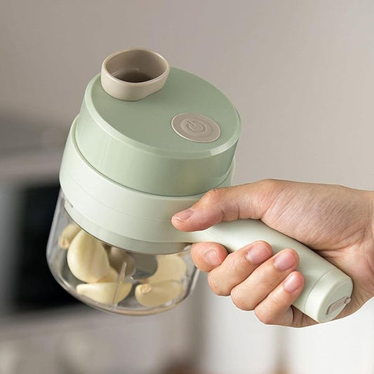 Electric Food Chopper with Cordless Design