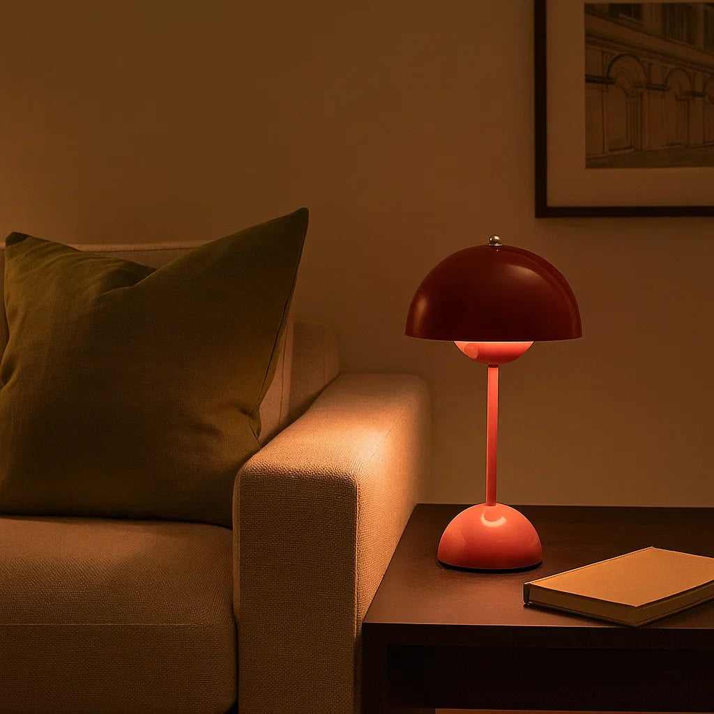 Table Lamp with Modern Touch Control Design