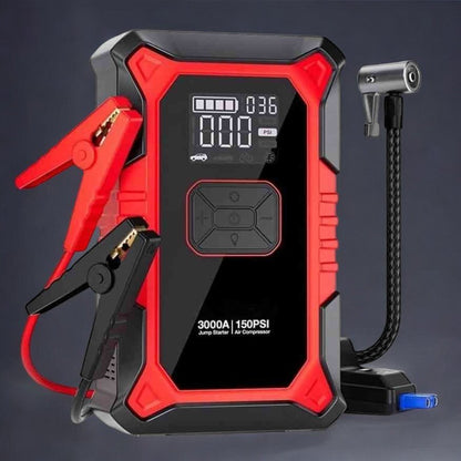 Car Jump Starter with Air Compressor
