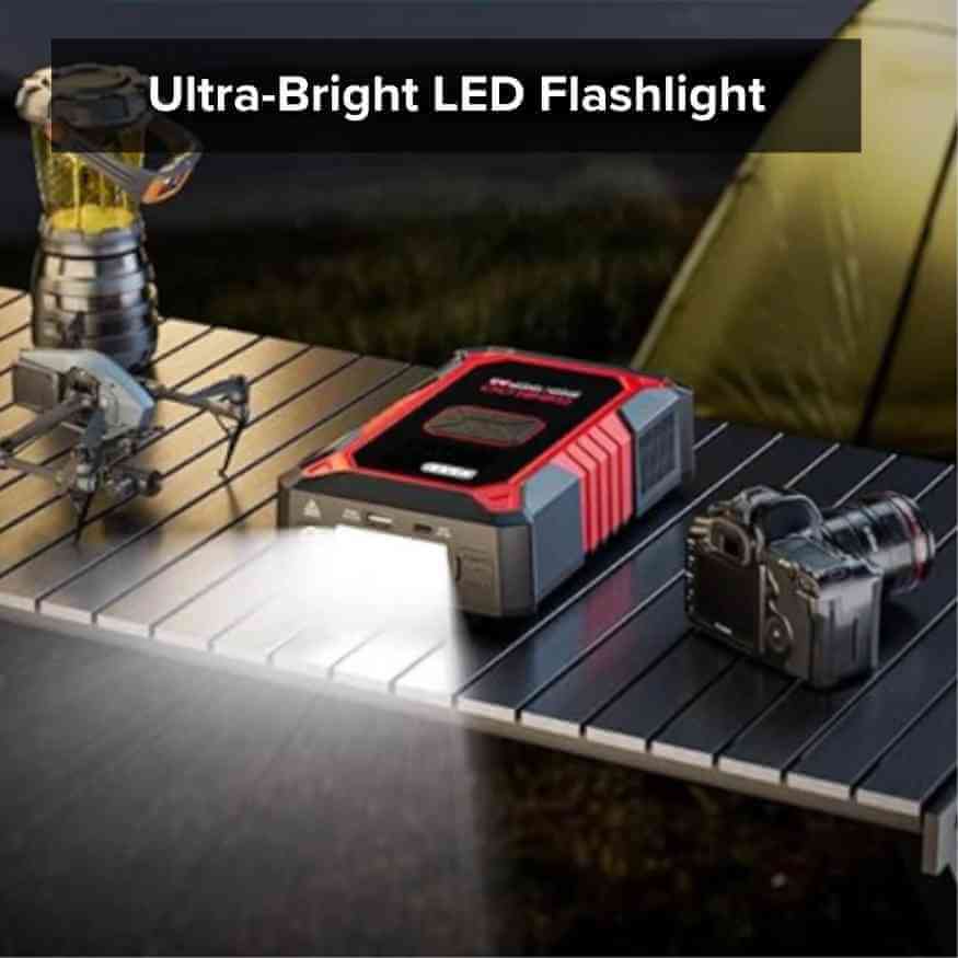 Car Jump Starter with Air Compressor