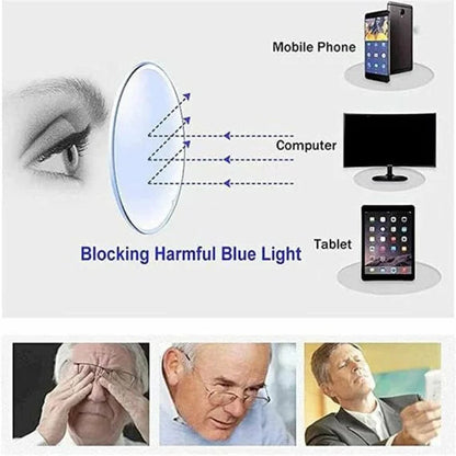 Reading Glasses Adjustable Clear Vision Eyewear