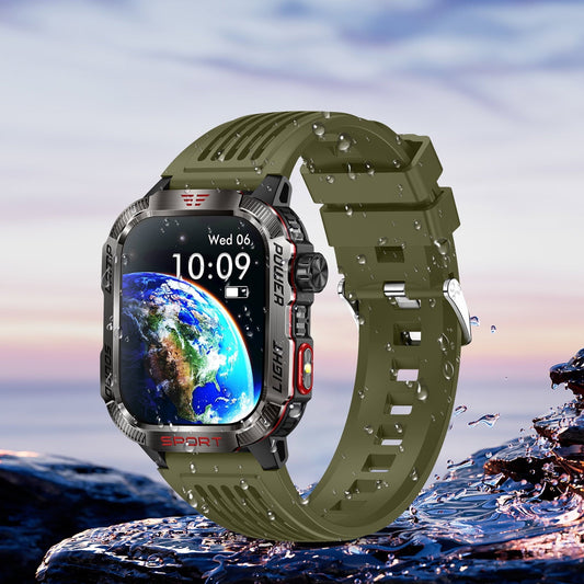 Indestructible Smart Watch Glucose and Fitness Tracking