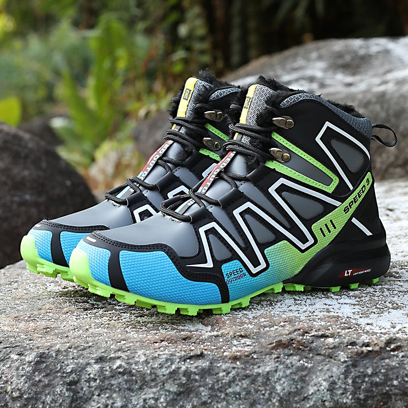Hiking Boots Waterproof Non Slip Outdoor Shoes
