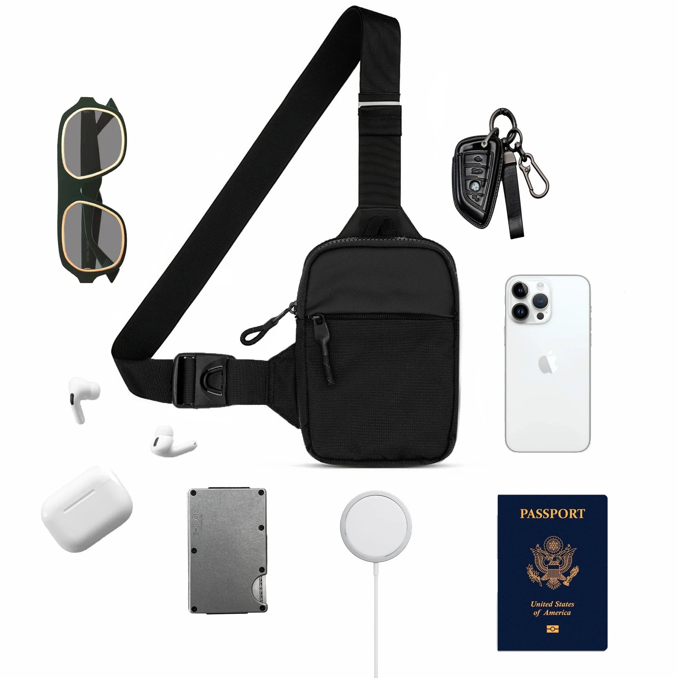 Travel Sling Bag - Minimalist Garb