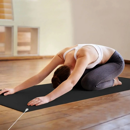 Yoga Mat with Grounding Energy Support