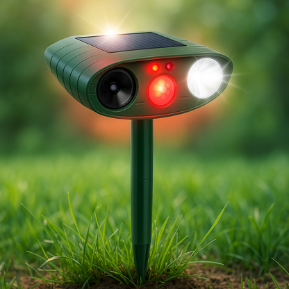 Garden Animal Repeller with Solar Sensor