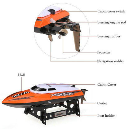Remote Control Toy Boat for Fast Pond Racing