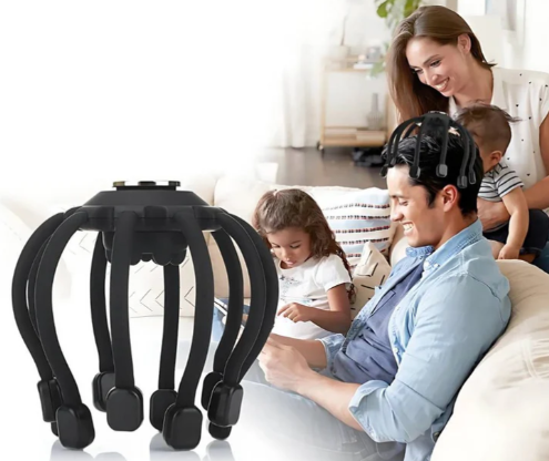 Head Massager Electric Scalp Stress Relief Tool
