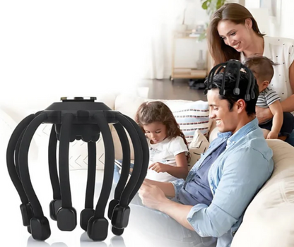 Head Massager Electric Scalp Stress Relief Tool