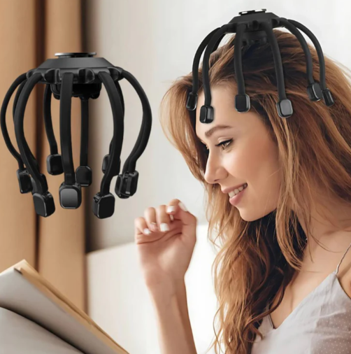 Head Massager Electric Scalp Stress Relief Tool