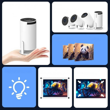 Home Projector with 4K Support and WiFi
