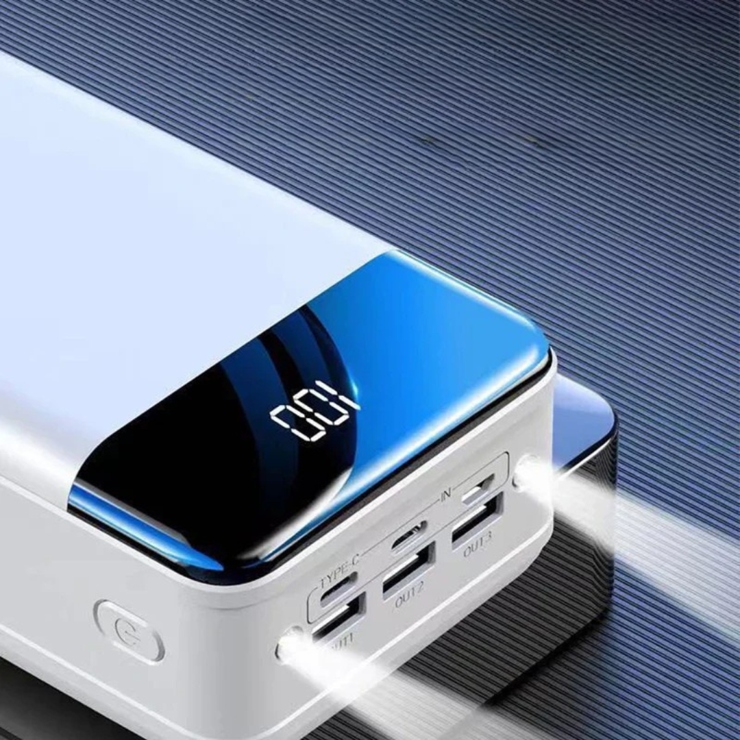 Power Bank with Fast Charging and Display