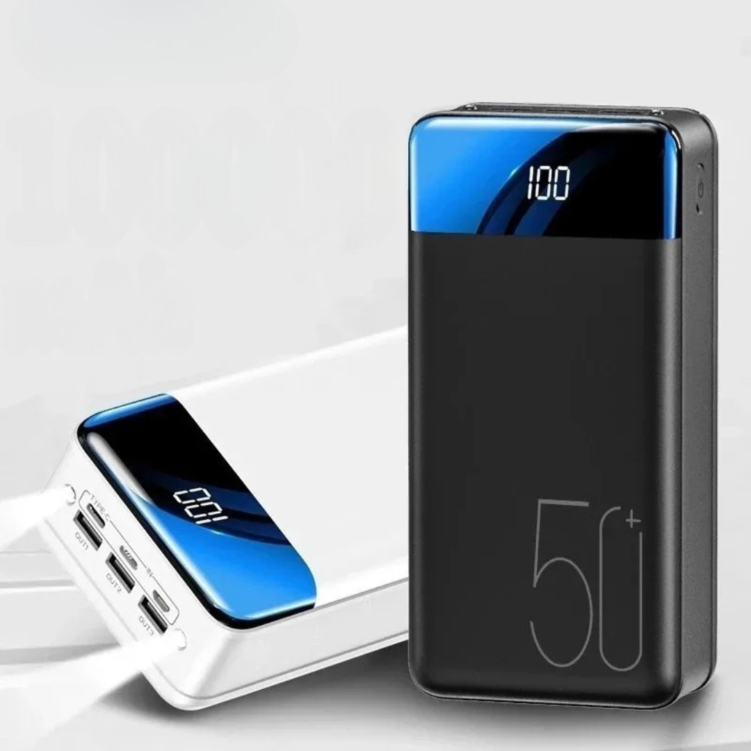 Power Bank with Fast Charging and Display