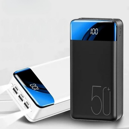 Power Bank with Fast Charging and Display