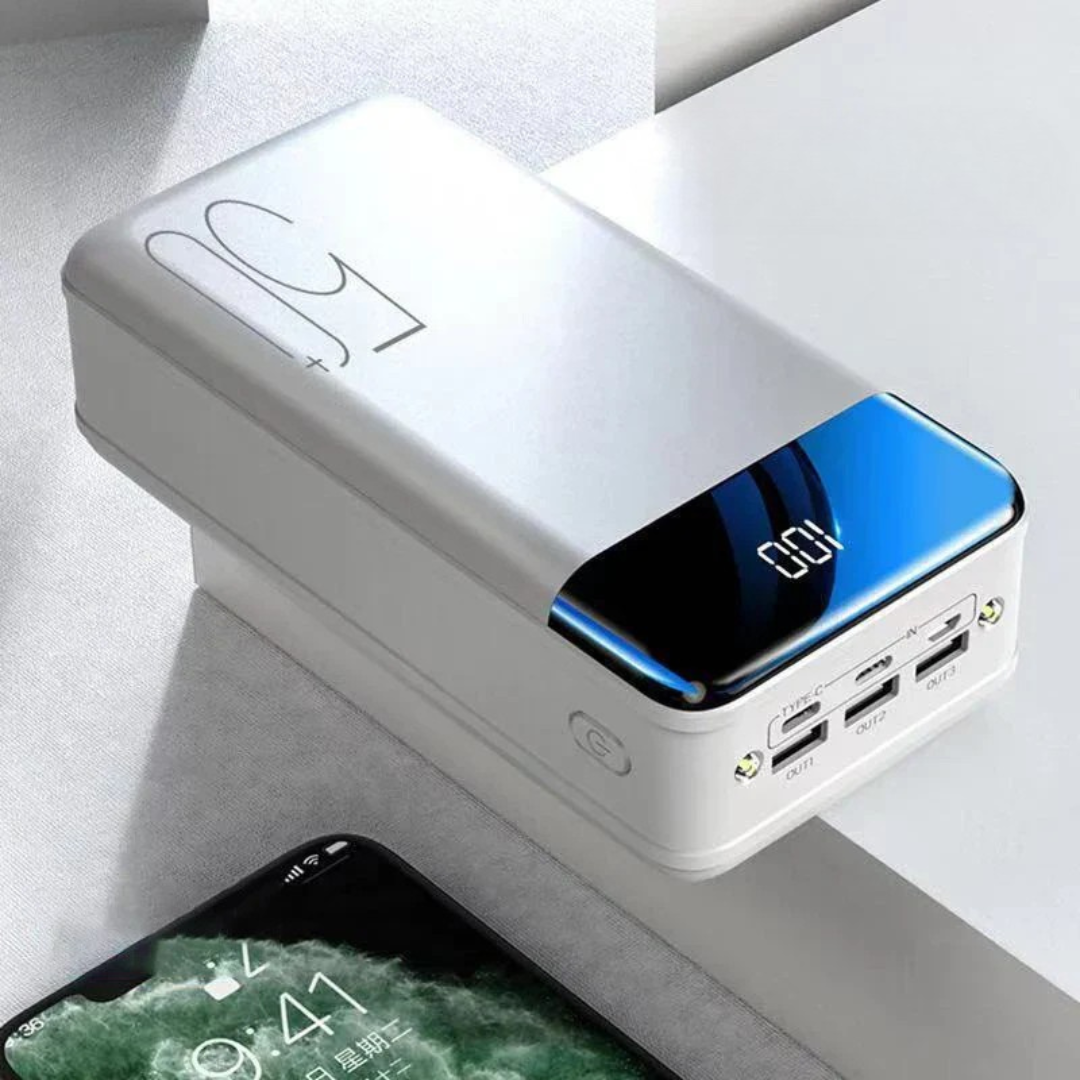 Power Bank with Fast Charging and Display