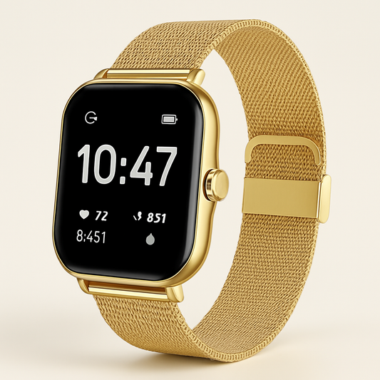 Smart Watch with Mesh Strap for Women