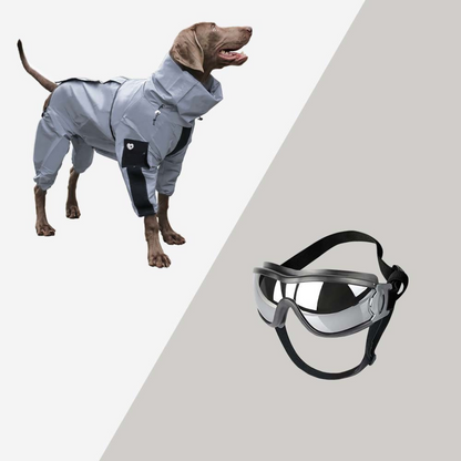 Dog Raincoat Waterproof Reflective All Weather Suit