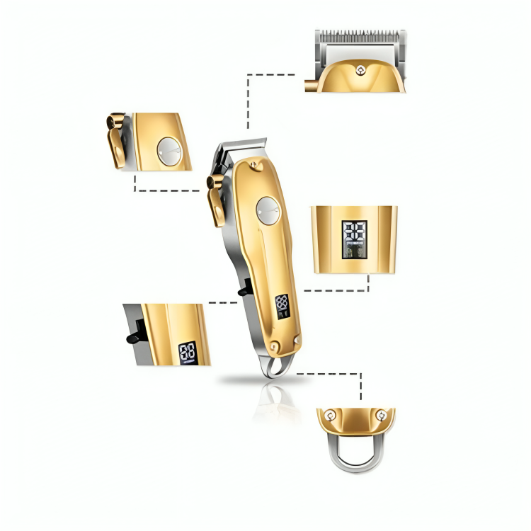 Cordless Hair Clipper and Beard Trimmer Set