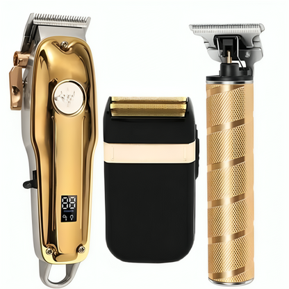 Cordless Hair Clipper and Beard Trimmer Set