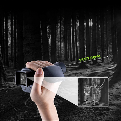Night Vision Camera with Infrared Zoom Lens