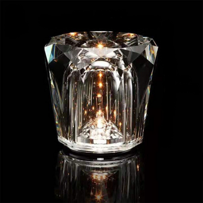 Crystal LED Table Lamp Warm White Light