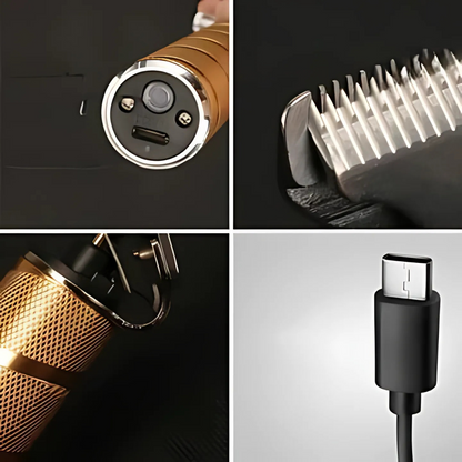 Cordless Hair Clipper and Beard Trimmer Set