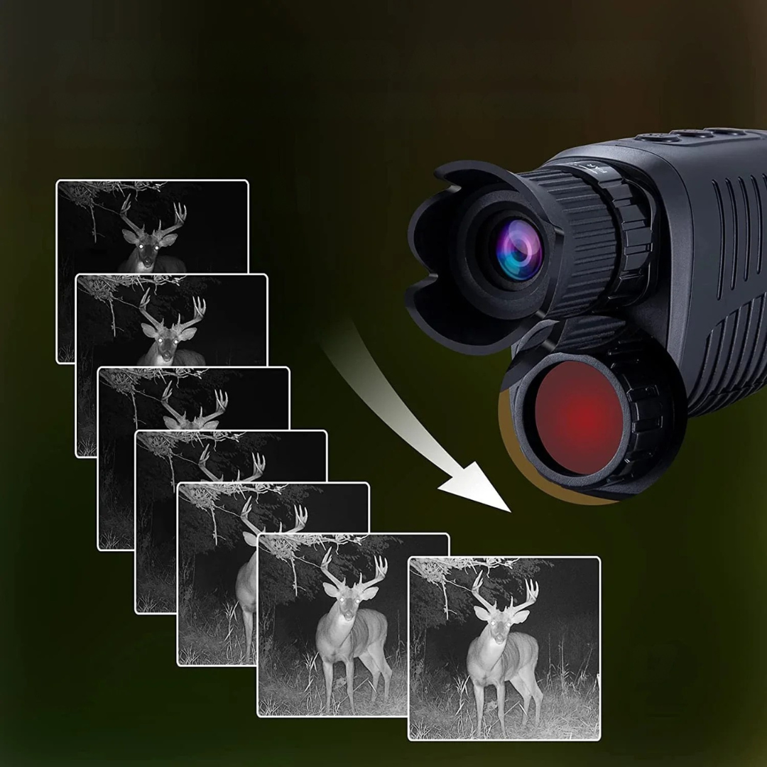 Night Vision Camera with Infrared Zoom Lens