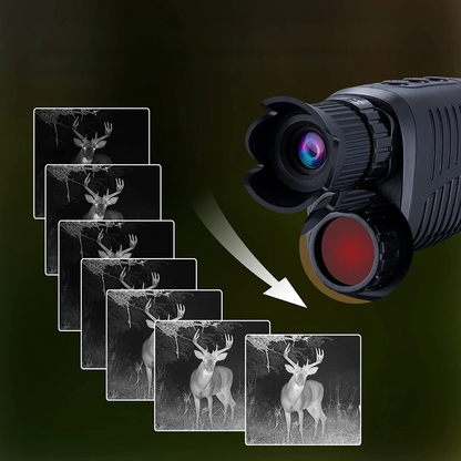 Night Vision Camera with Infrared Zoom Lens