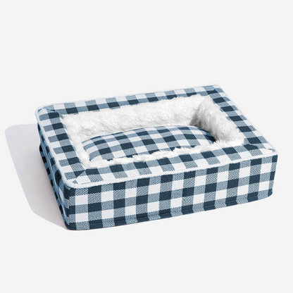 Dog Bed with Foam Support and Plush Lining