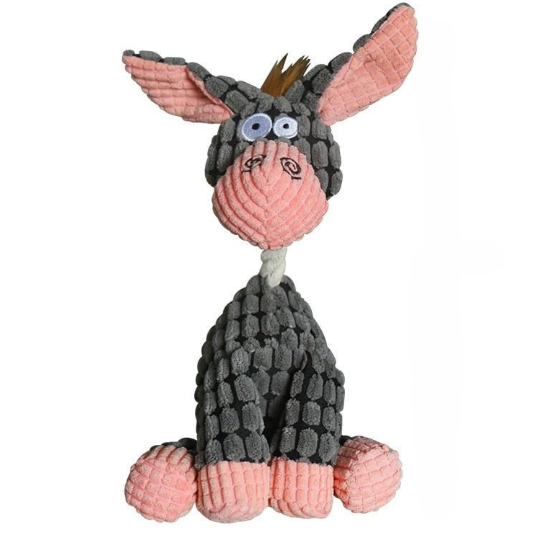 Dog Toy Plush Chew Set for Aggressive Play