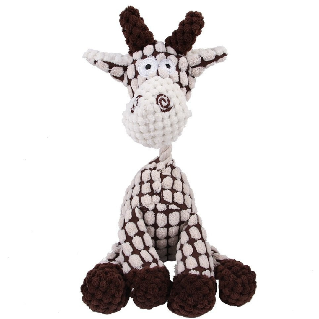 Dog Toy Plush Chew Set for Aggressive Play