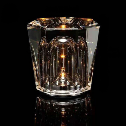 Crystal LED Table Lamp Warm White Light